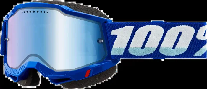 100% Accuri 2 Snow Goggles – Blue – Blue Mirror 50022-00002