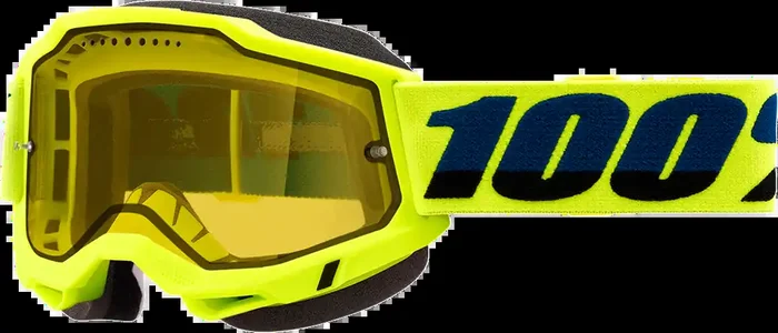 100% Accuri 2 Snow Goggles – Fluo Yellow – Yellow 50021-00003