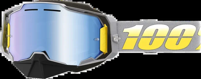 100% Armega Snow Goggles – Complex – Blue Mirror 50008-00005