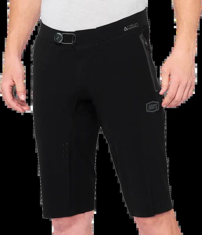 100% Celium Shorts – Black – US 38 40012-00005