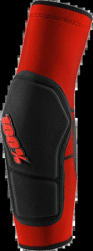 100% Ridecamp Elbow Guards – Red/Black – Large 70000-00011