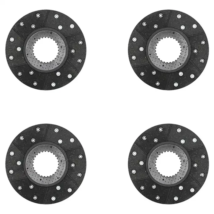 1021314M92 Fits Massey Ferguson Set of 4 Brake Discs 65 85 88 135 150 165 17