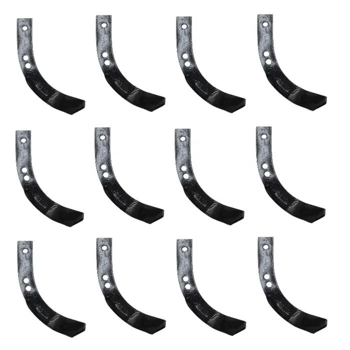 12 Pc. Tiller Tine Set Fits Troy-Bilt Horse & Pony 1270-1A 1270-2A Fits MTD