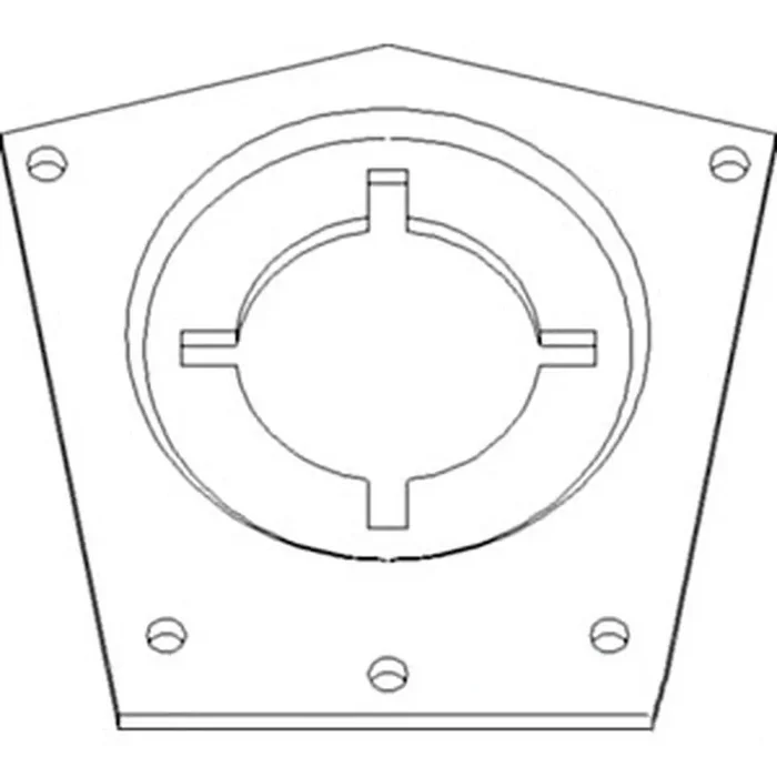 1302221C1 New Shaker Shaft Retainer Fits Case-IH Combine Models 1460 1470 +