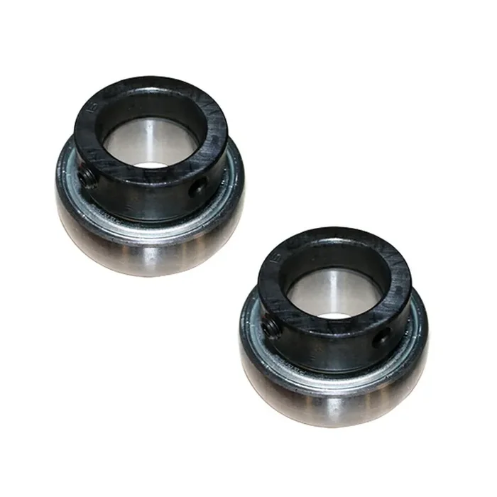 (2) Ball Bearing Cylindrical W/ Collar RA100RR-I Fits Case-IH 5088 6088 7088 914