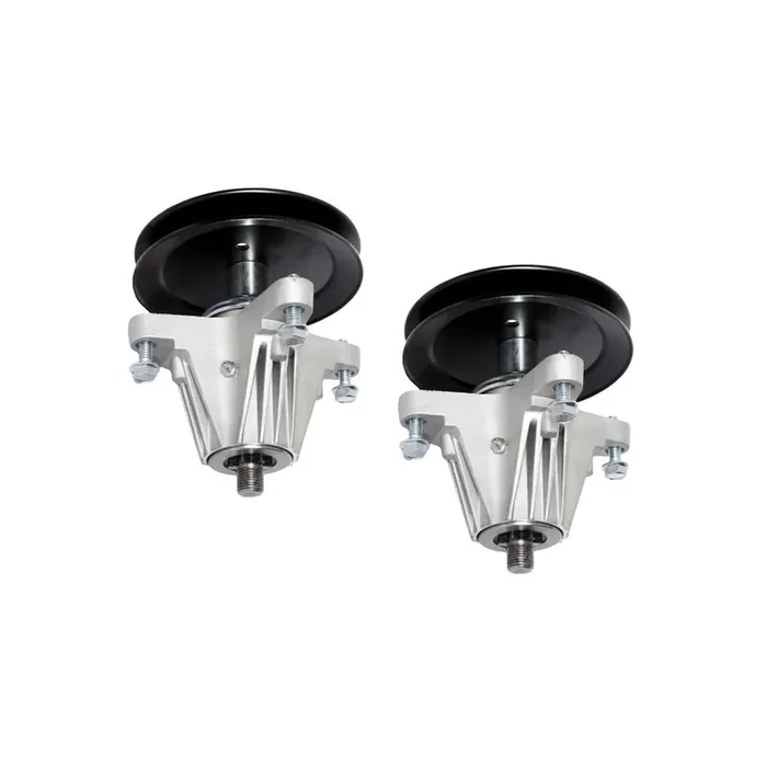 (2) Pack-Threaded High Quality Deck Spindles Fits Cub Cadet LT42 LX42 918-06976A