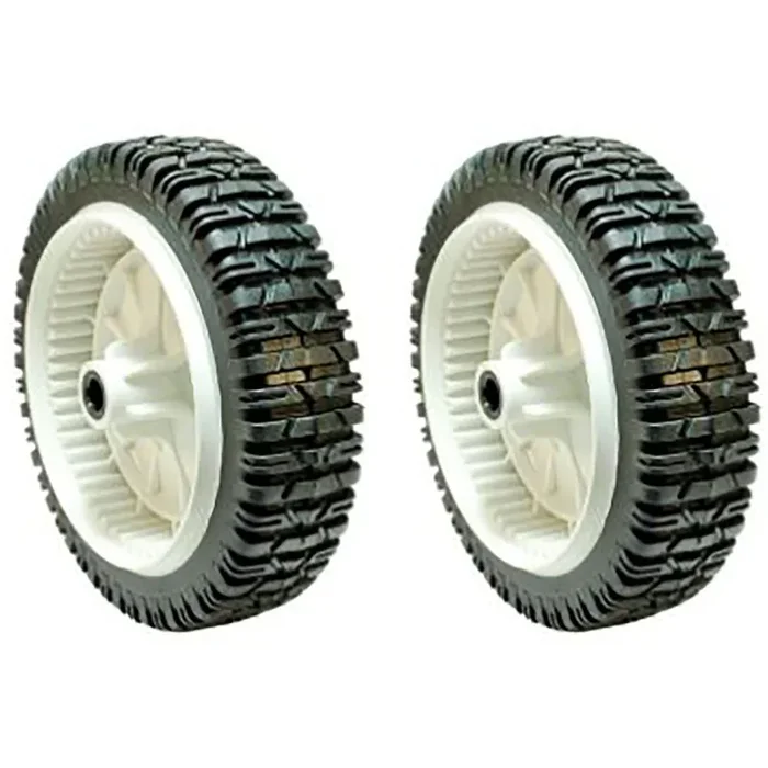 (2) Wheels 180773 532180773 Fits Craftsman Fits Poulan Fits Husqvarna XT500