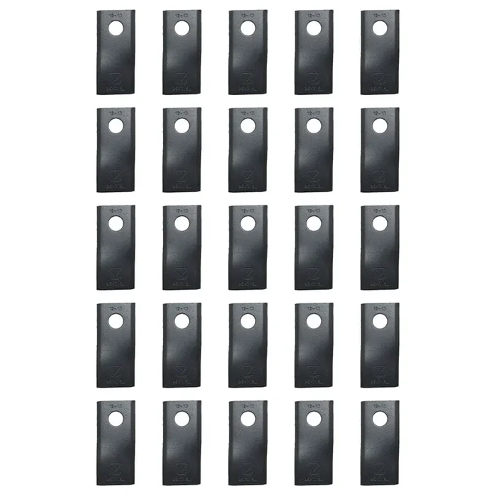 25 of Disc Mower Blades Left Hand 95 MM x 45 MM w/ 16.25 MM Hole 561-512-10