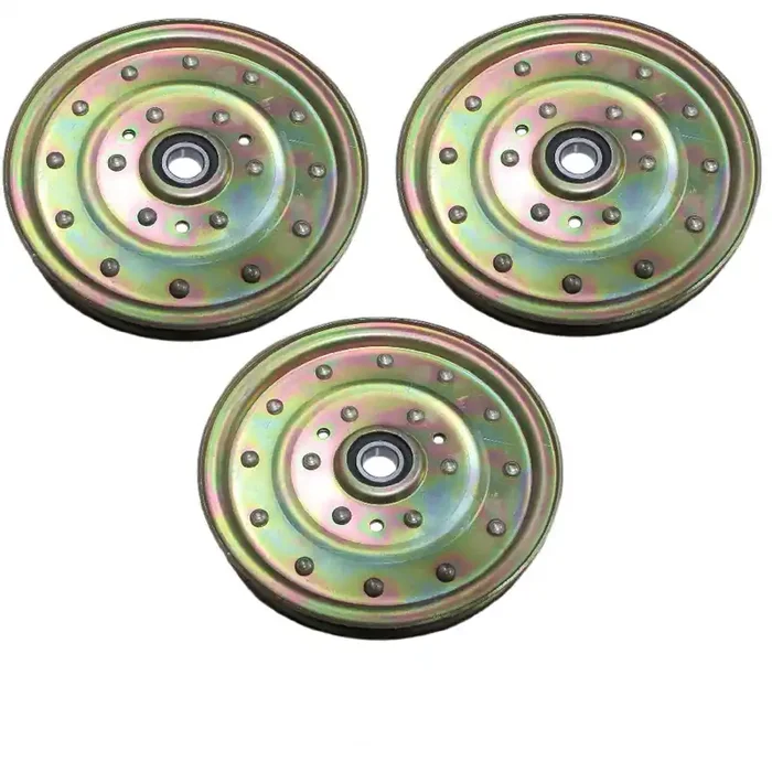 3 Idler Pulleys Fits Exmark Fits Toro 126-7685 1-633109 116-4667 Fits Husqvarna