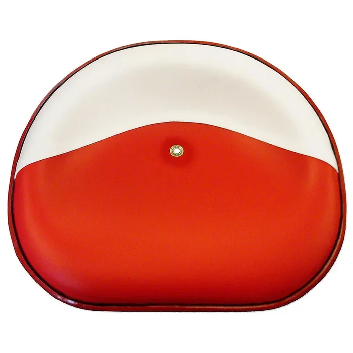 357518R92-17 Seat Pan Steel Red and White Fits Case-IH And Fits FARMALL A, AV,