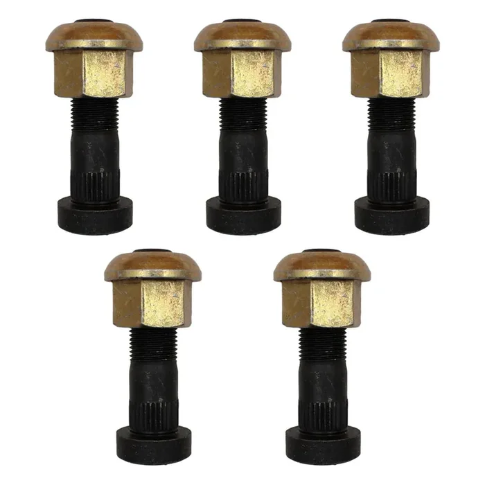 5 Piece Wheel Studs Fits JCB Backhoe Loaders 1400B 1550B Replaces 826/00923