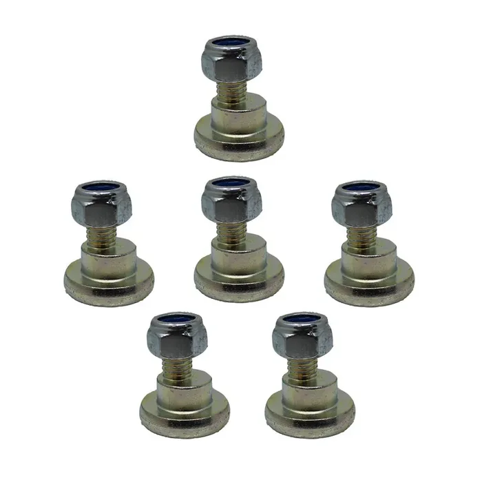 (6) Disc Mower Blade Bolts Fits Gehl 140 160 2310 2330 2350 604664 610495