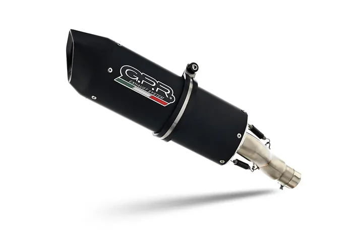 Aprilia Caponord 1200 2013-2016 Exhaust GPR Slip-on Furore Nero