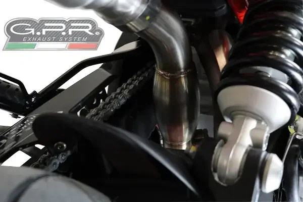 Aprilia Dorsoduro 900 2017-2020 Exhaust GPR Decat Pipe