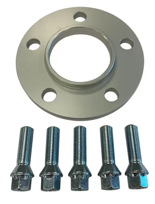 BBS 5mm Spacer Kit 2001 Audi S4 5×112 PFS Clip – (1 Spacer & 5 Lug Bolts)