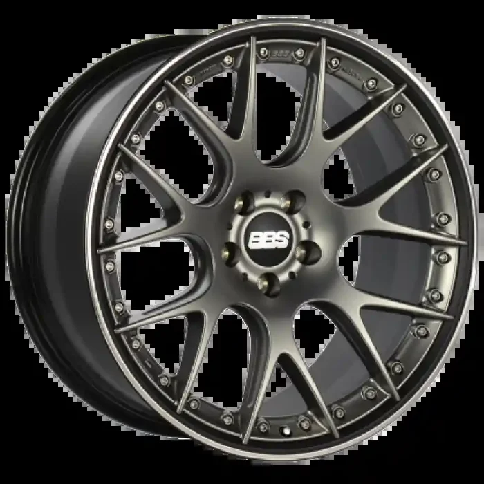 BBS CH-RII 21×9.5 5×112 ET33 Satin Platinum Center Blk Lip w/Etching SS Rim Prot Wheel -82mm PFS Req