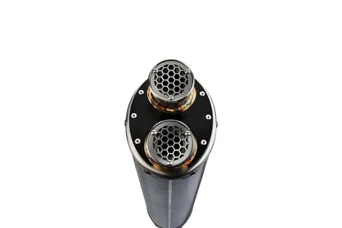Bmw R1250GS 2021-2024 Exhaust GPR Slip-on Dual Poppy