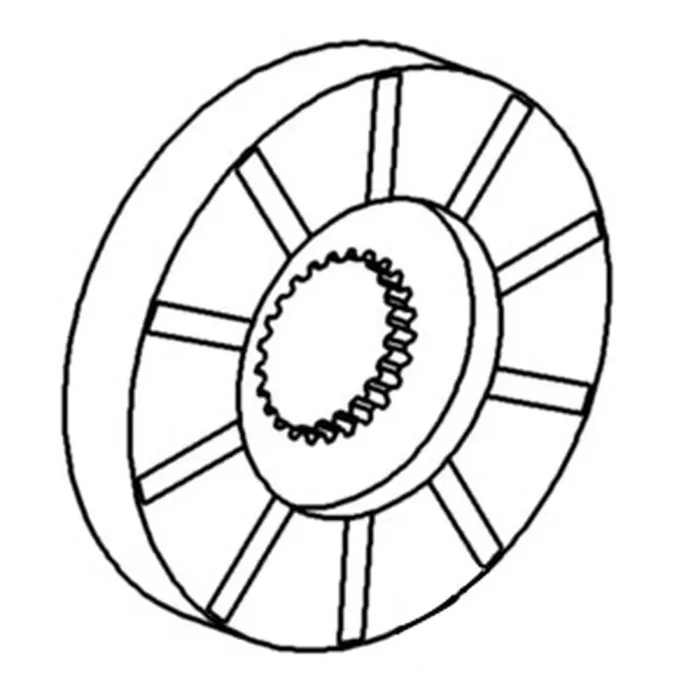 Brake Disc Fits John Deere Replaces AT13068