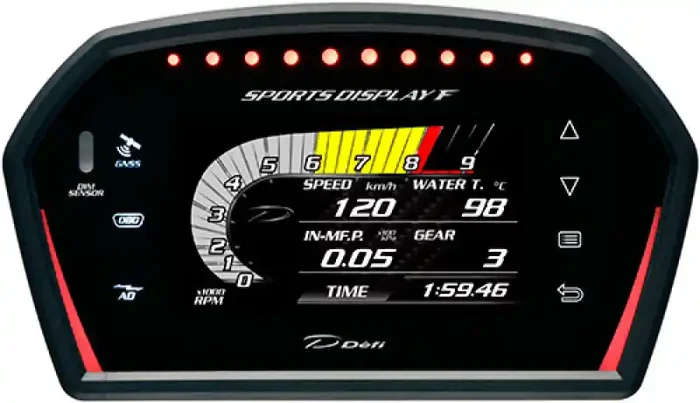 DEFI Sports Display F w/ Advance Control Unit/Sensors