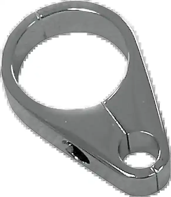 DRAG SPECIALTIES Cable Clamp – Clutch – 1-1/2″ – Chrome 0658-0030