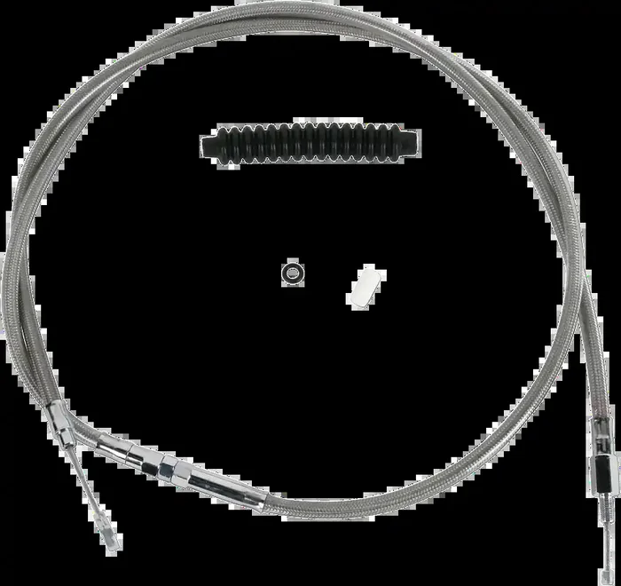 DRAG SPECIALTIES Clutch Cable – Braided 5321004HE