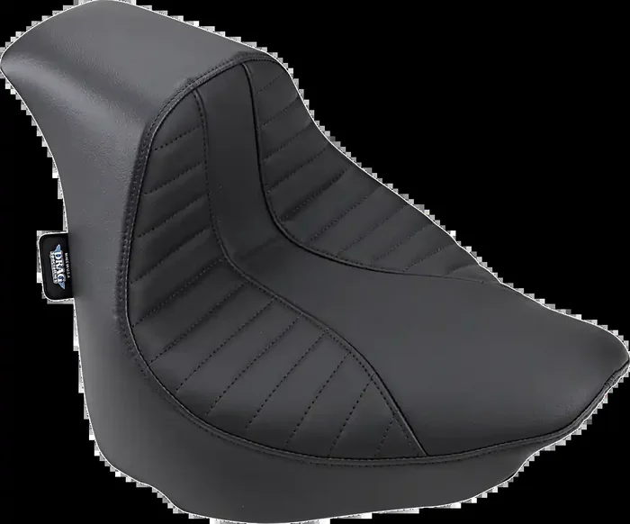 DRAG SPECIALTIES EZ-Solo Seat – Scorpion Stitch – Vinyl – FXFB ‘18-‘22 ACT EZ-ON STYLE 0802-1128