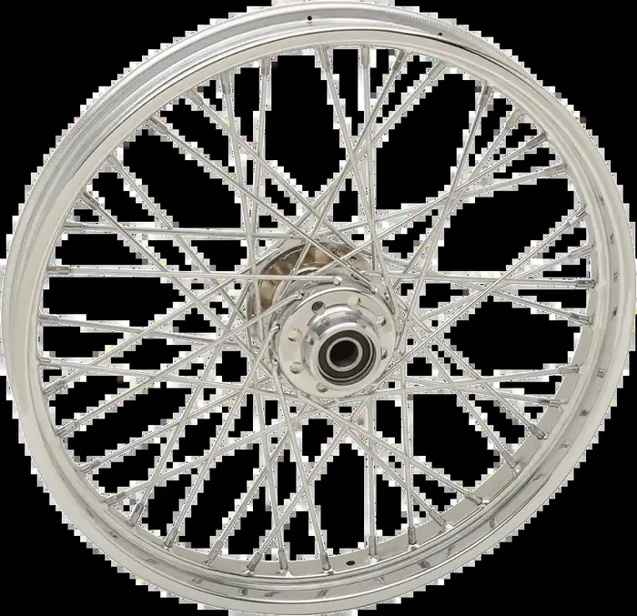 DRAG SPECIALTIES Front Wheel – Single Disc/ABS – Chrome – 21″x2.15″ – ‘08-‘17 Softail 64558