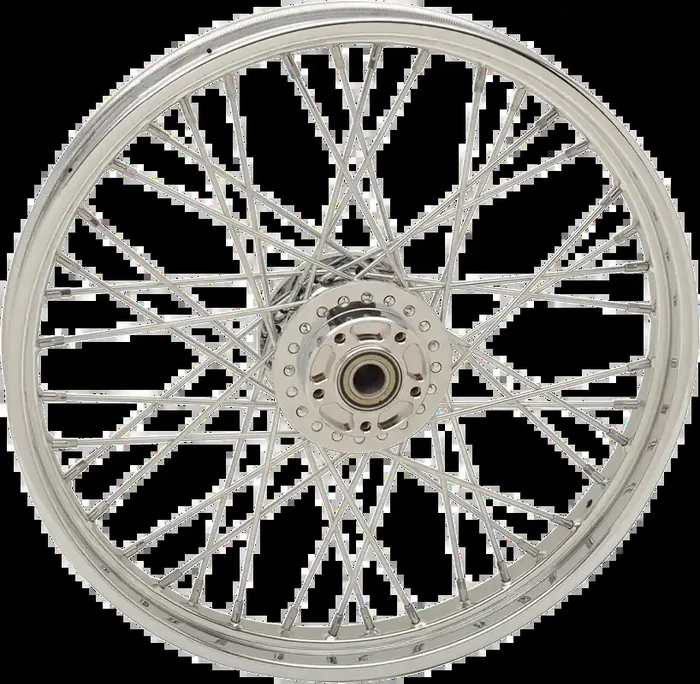 DRAG SPECIALTIES Front Wheel – Single Disc/ABS – Chrome – 21″x2.15″ – ‘12-‘17 FXD N/F FXDWG MODELS 64560