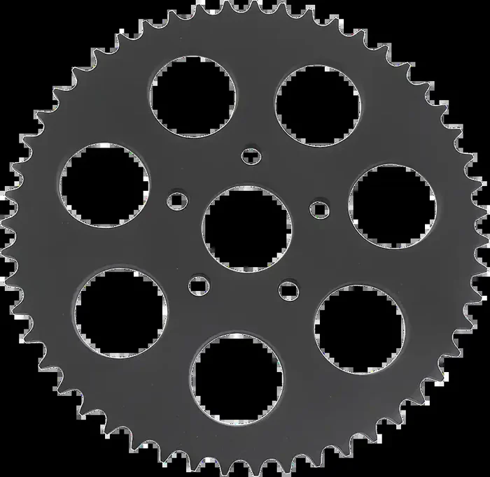 DRAG SPECIALTIES Rear Wheel Sprocket – 51-Tooth – Black 19387EB