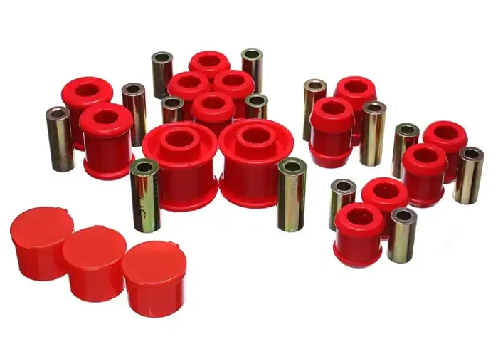 Energy Suspension 12-16 VW Passat / 07-16 VW EOS (1F) Rear Control Arm Bushing Set – Red
