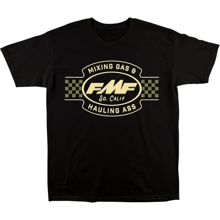 FMF American Classic T-Shirt – Black – 2XL FA22118900BLK2X 3030-22420