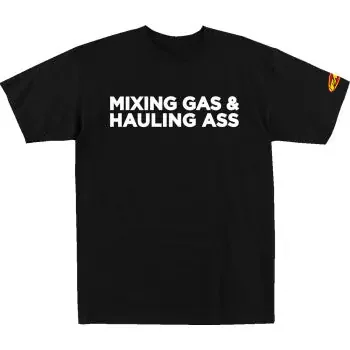 FMF Gass T-Shirt – Black – Small FA21118915BLKSM