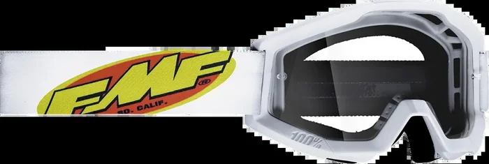 FMF Youth PowerCore Goggles – Core – White – Clear F-50054-00006 2601-3186