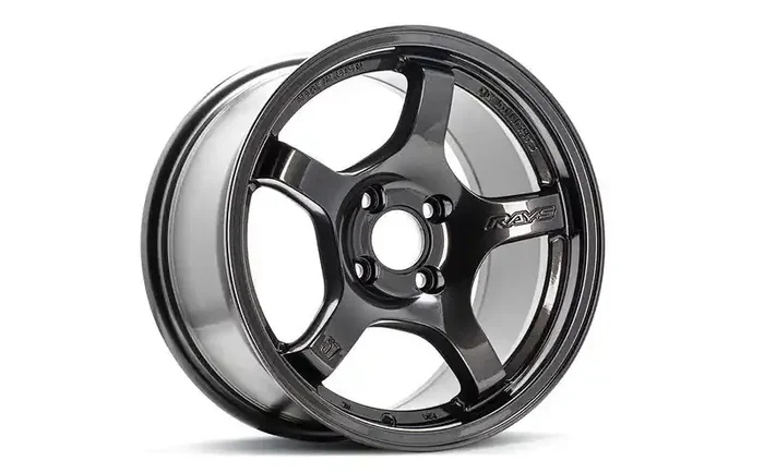 Gram Lights 57CR 15×8.0 +28 4-100 Super Dark Gunmetal