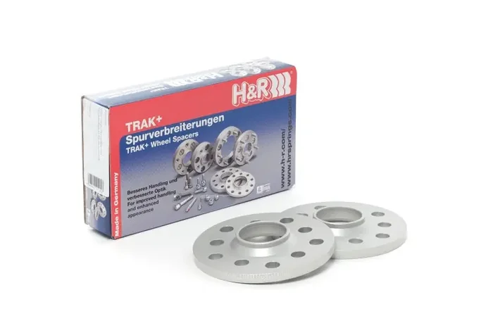 H&R Trak+ 13mm DR Spacer Bolt Pattern 5/112 CB 66.5mm Bolt Thread 14×1.25 – Black