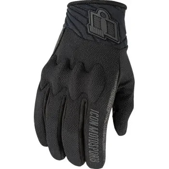 ICON Anthem3™ Gloves – Black – Medium 3301-4864