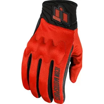 ICON Anthem3™ Gloves – Red – 2XL 3301-4873