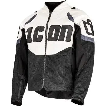 ICON Contra3™ Jacket – White/Black – Large 2820-7046