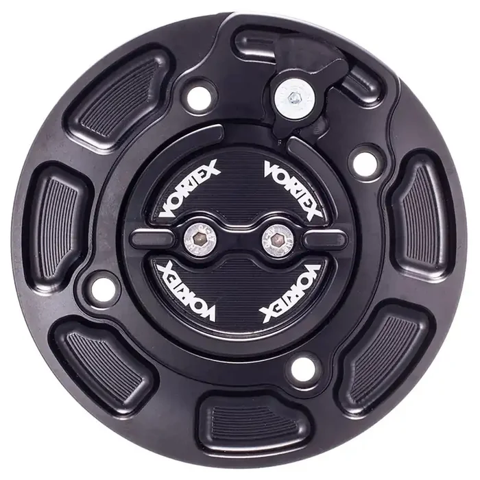 Kawasaki ZX6R ZX 6R Gas Cap 2019-2025 Vortex Black V-3 Fuel Filler Keyless