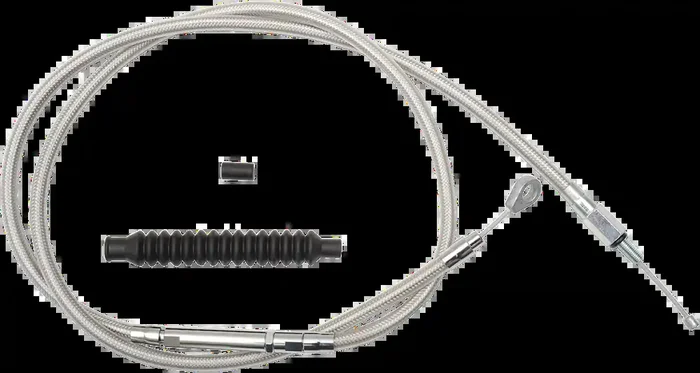 LA CHOPPERS Clutch Cable – Mini Ape Hanger Handlebars – Stainless Steel LA-8110C08