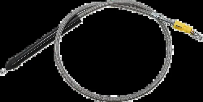 LA CHOPPERS Clutch Cable – Quick Connect – 12″ – 14″ Ape Hanger Handlebars – Stainless Steel LA-8155C13