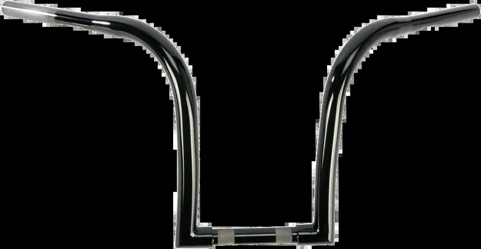 LA CHOPPERS Handlebar – Ape Hanger – 1-1/4″ Diameter – 12″ Rise – Black LA-7341-12B