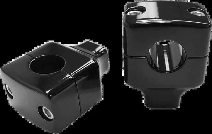 LA CHOPPERS Risers – Square – 1-1/2″ – Black LA-7407-01B