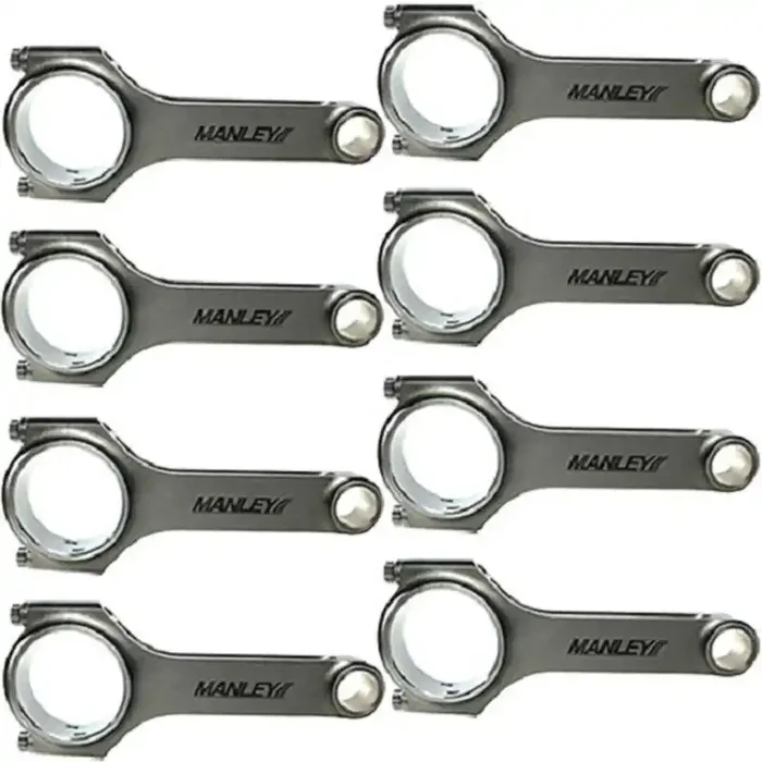 Manley 79-90 Chevy Big Block 6.135in L 4340 Pro Series I-Beam Connecting Rods – 8