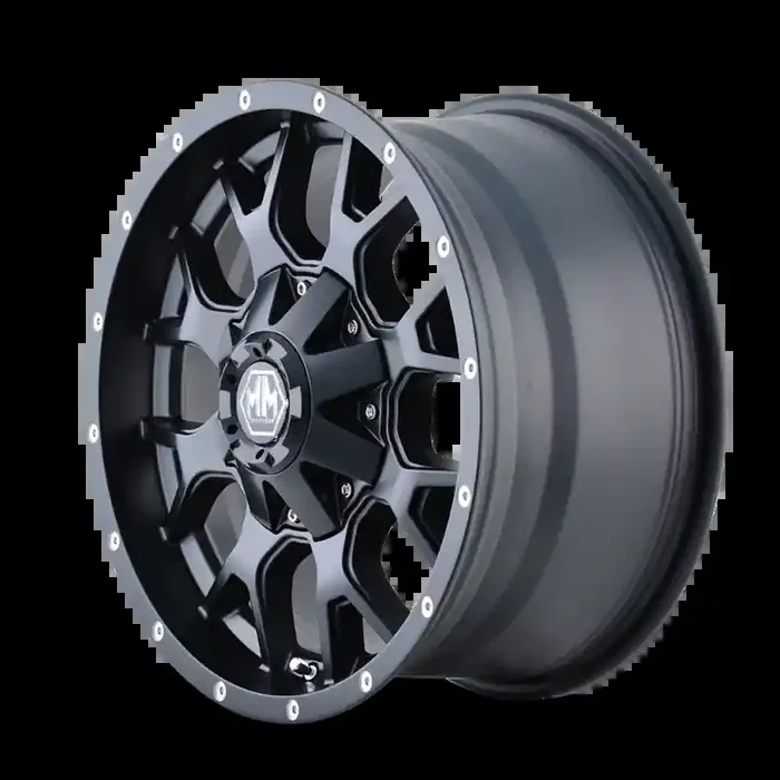 Mayhem 8015 Warrior 17×9 / 8×165.1 BP / -12mm Offset / 130.8mm Hub Matte Black Wheel