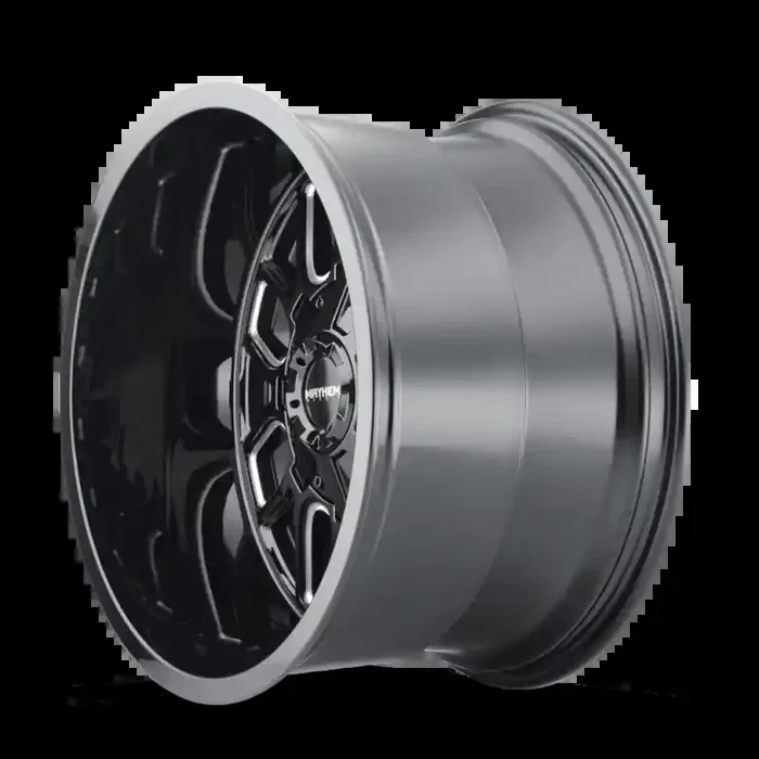 Mayhem 8107 Cogent 20×10 / 6×135 BP / -19mm Offset / 106mm Hub Black w/ Milled Spokes Wheel