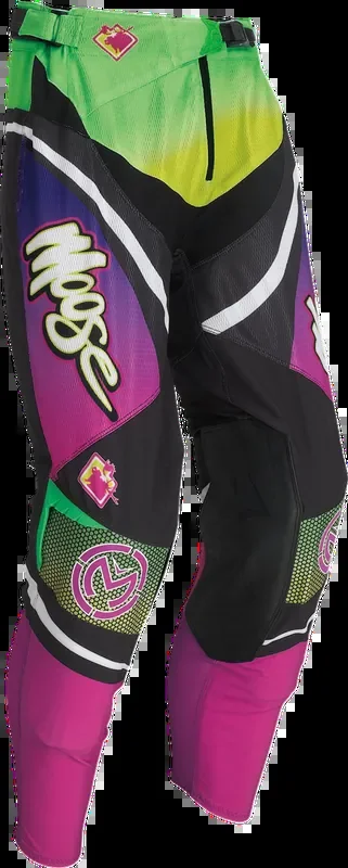 MOOSE RACING Sahara Pants – Purple/Green – 40 2901-10416