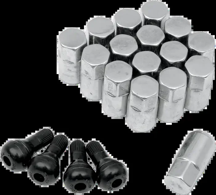 MOOSE UTILITY Lug Nut – 12 mm x 1.50 – Chrome – 16 Pack SP300MO207