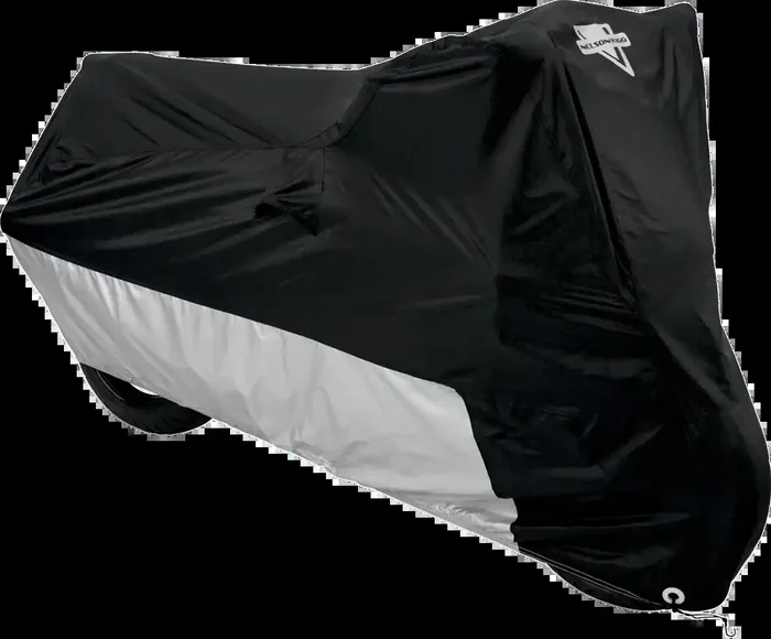 NELSON RIGG Motorcycle Cover – Black/Silver – Large MC-904-03-LG