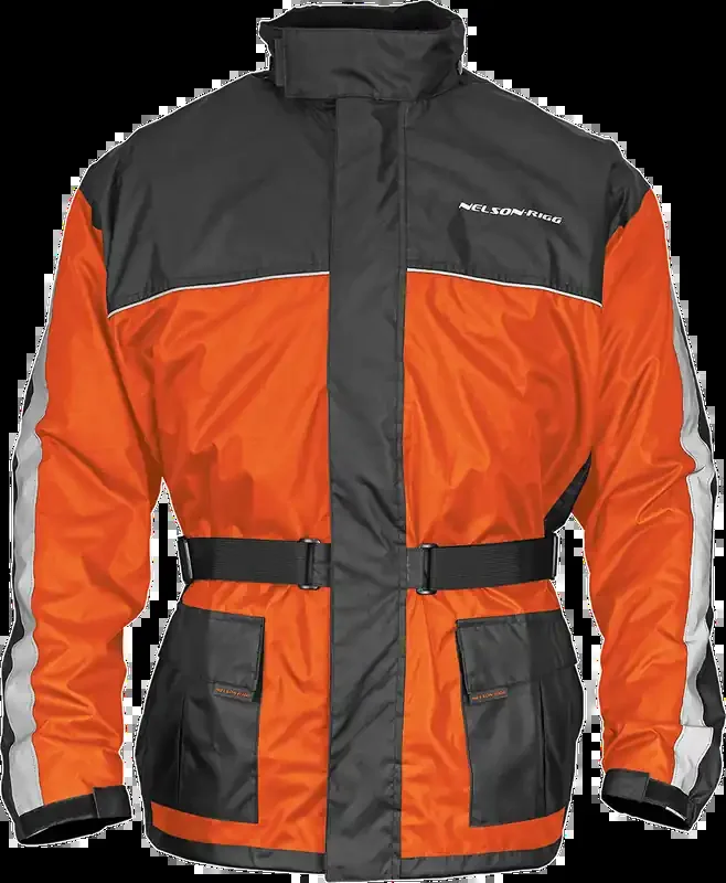 NELSON RIGG Solo Storm Jacket – Hi-Vis/Black – 2XL SSJ-ORG-05-XX